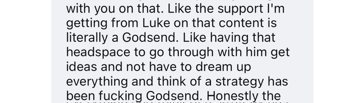 Message from Nikki