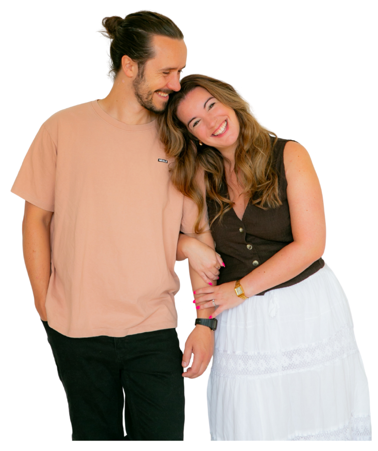 Lottie and Luke, founders of Virtual Lottie
